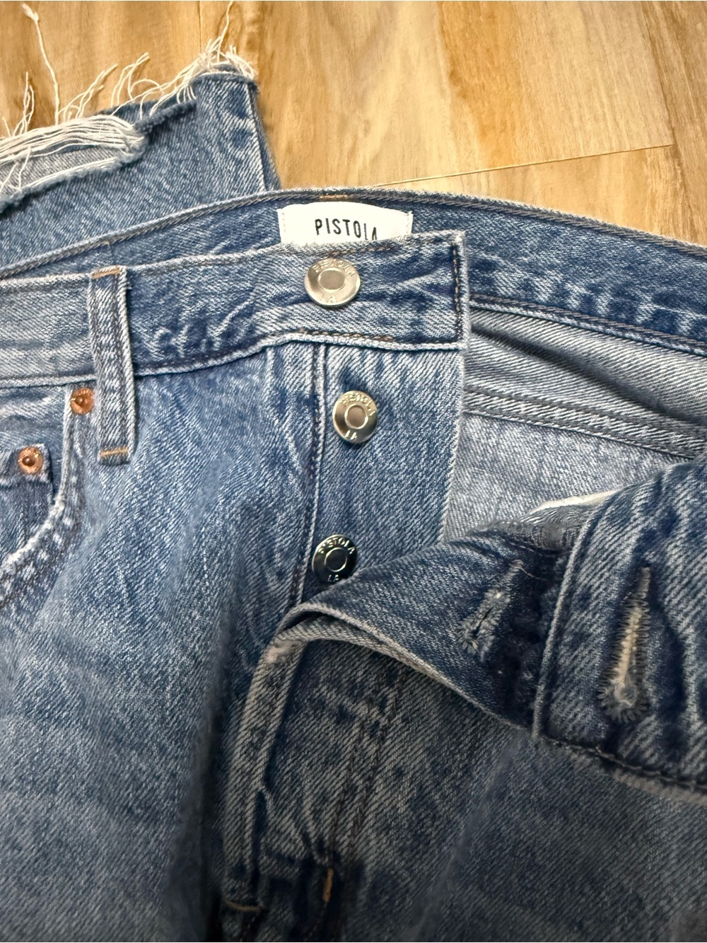 Pistola: Tate High Rise Crop Jeans - size 28 - Picture 9 of 11